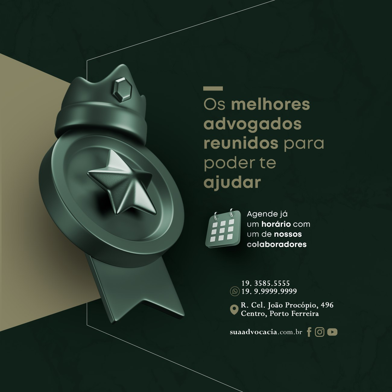 Cordeiro Alves · Peça para redes sociais