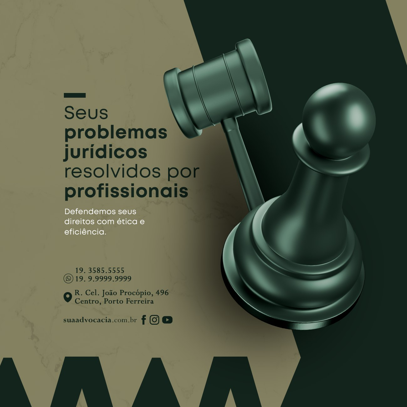 Cordeiro Alves · Peça para redes sociais