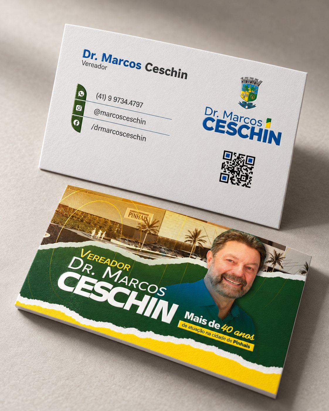 Cartão de visita Dr. Marcos Ceschin