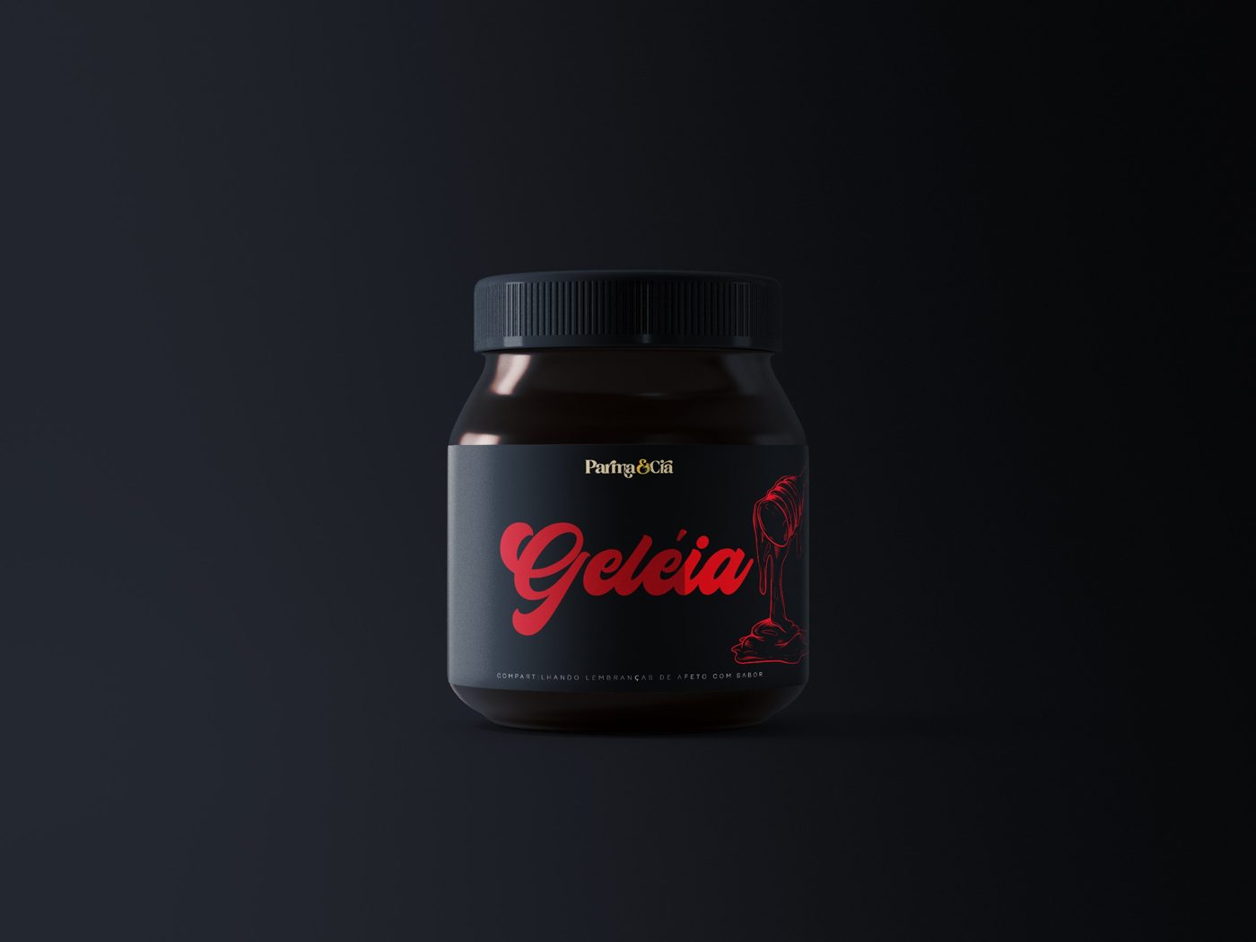Rótulo · Geleia Parma & Cia