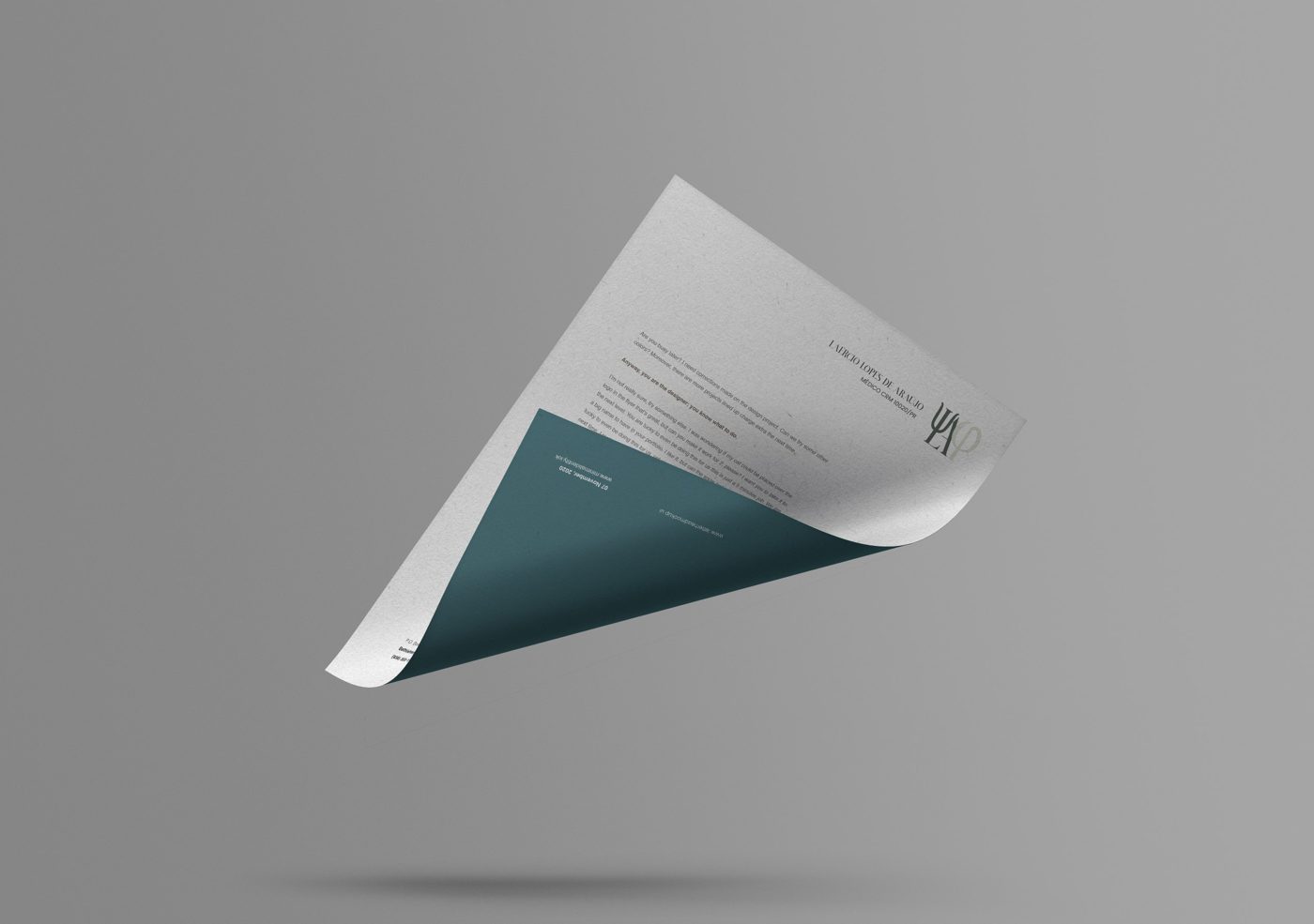 Papel timbrado · Dr. Laércio